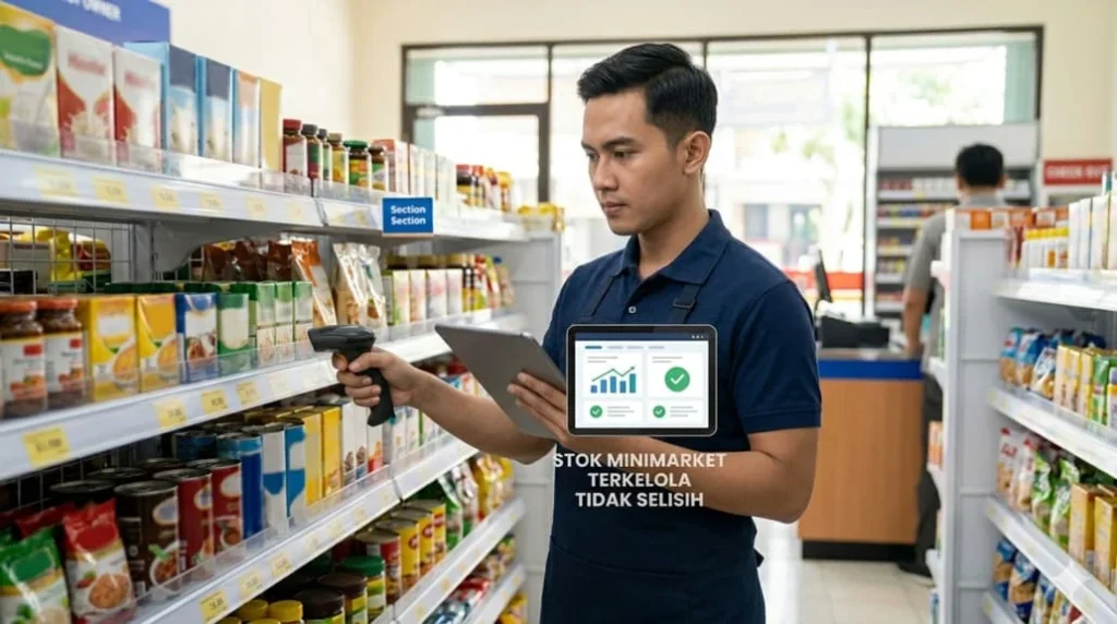 cara mengelola stok barang di minimarket